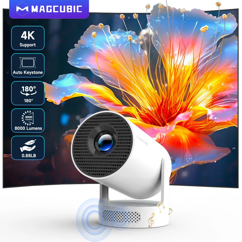 CineFlex HY300 Pro – Proyector 4K Portátil Android 11