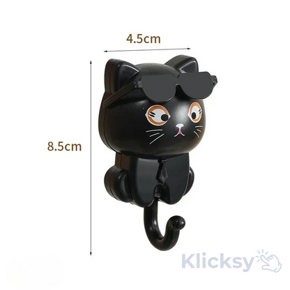 Colgador Gatuno Adhesivo – Diseño Único