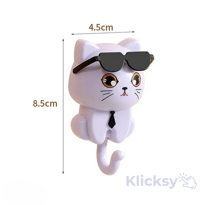 Colgador Gatuno Adhesivo – Diseño Único