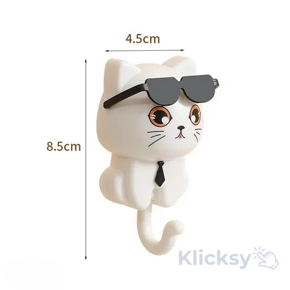 Colgador Gatuno Adhesivo – Diseño Único