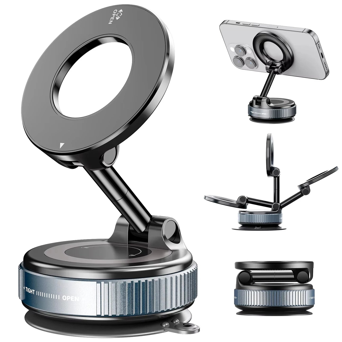 MagGrip 360 – Soporte Magnético para Auto